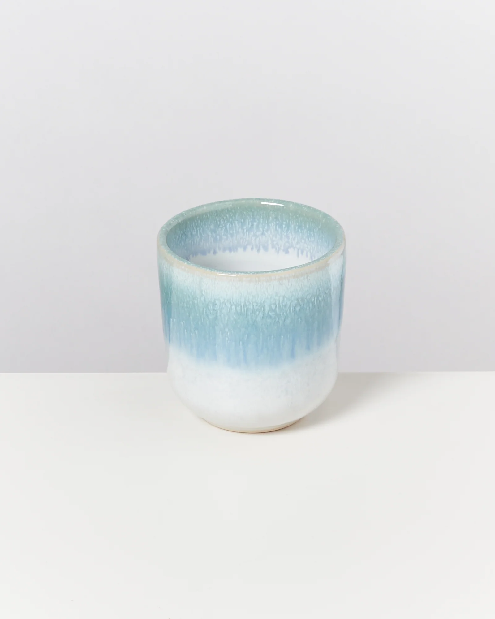 Alcachofra Becher klein grünblau