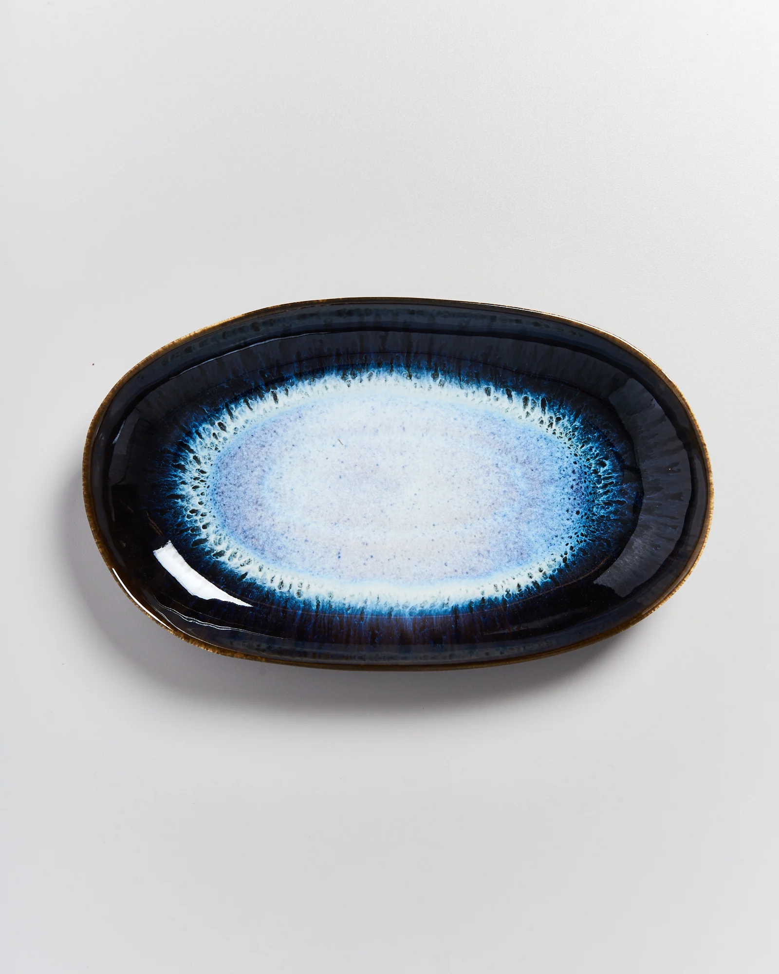Alcachofra Servierplatte L schwarzblau - Image 3