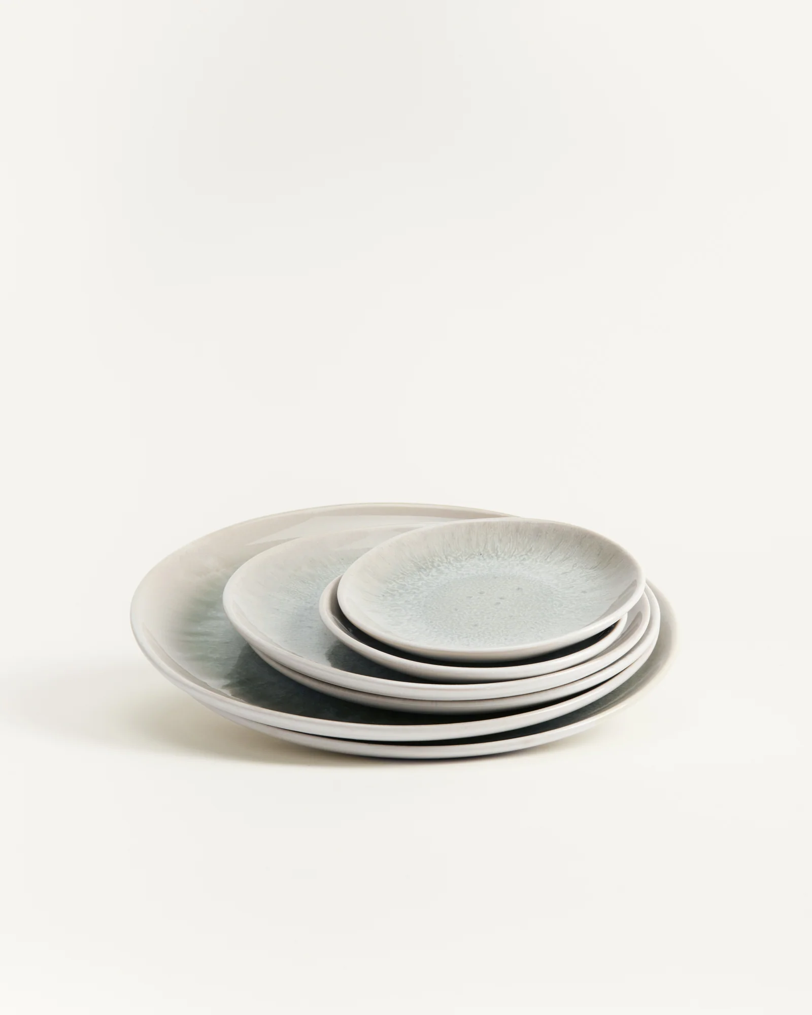Areia Teller-Set grau 6-teilig