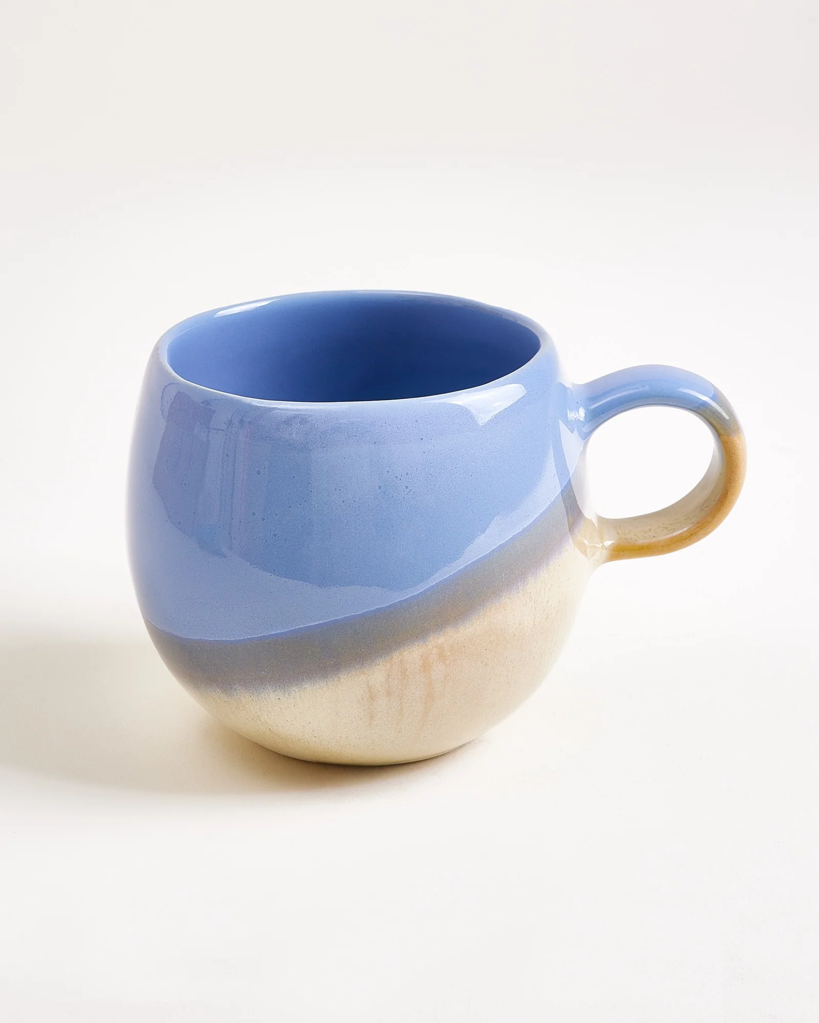Bica Tasse groß cornflower sand