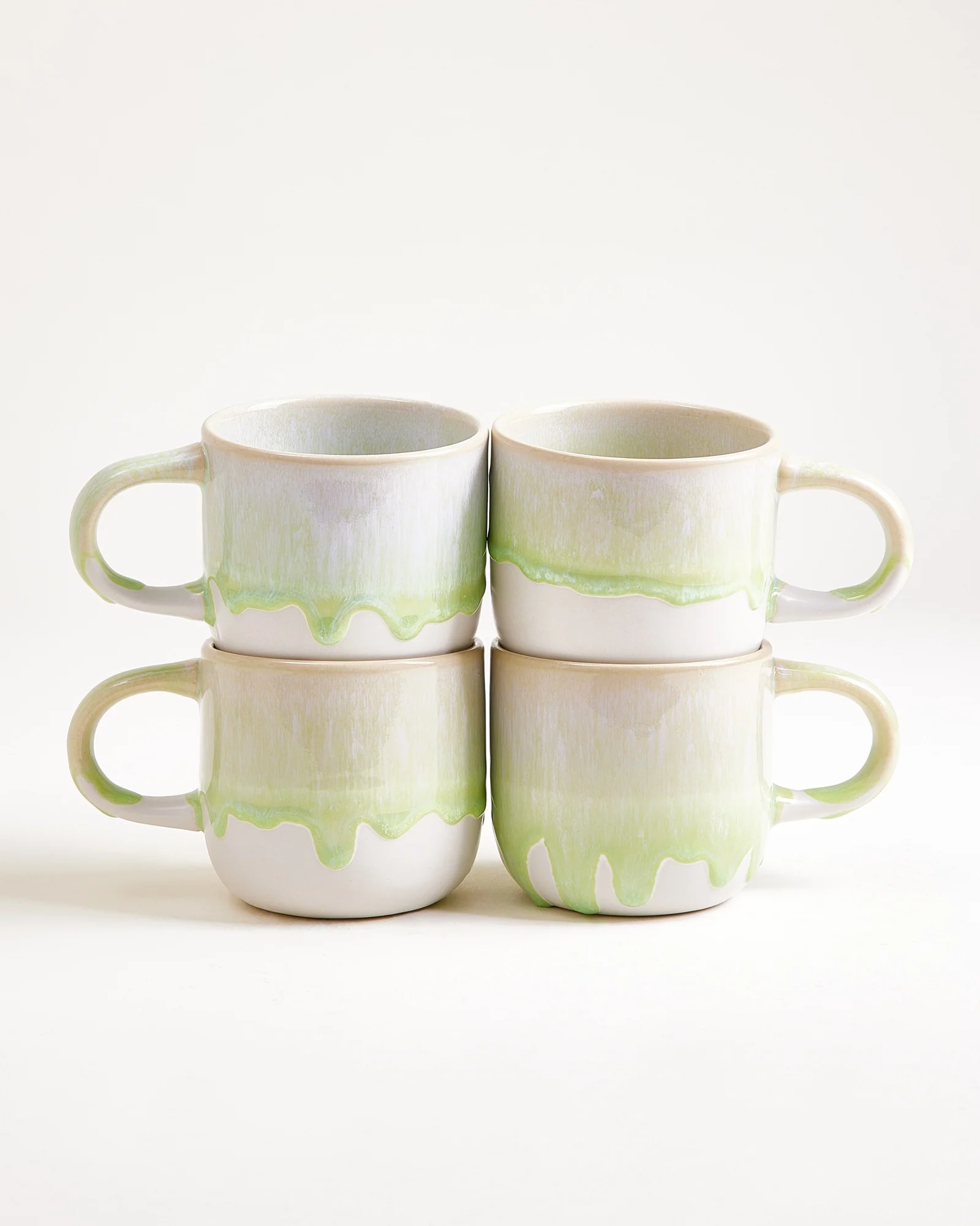 Coimbra Tasse groß pastellgrün 4er-Set