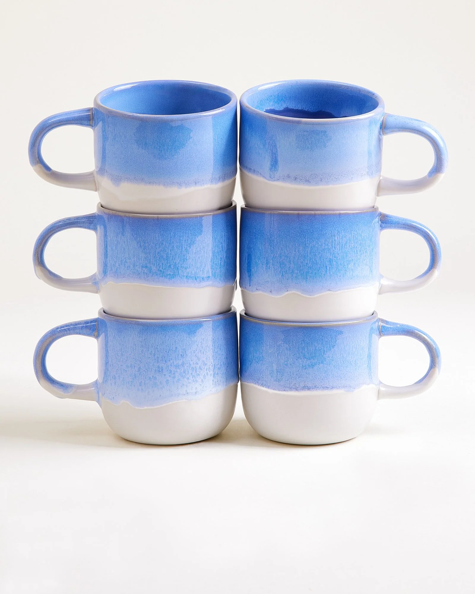 Coimbra Tasse groß cornflower 6er-Set