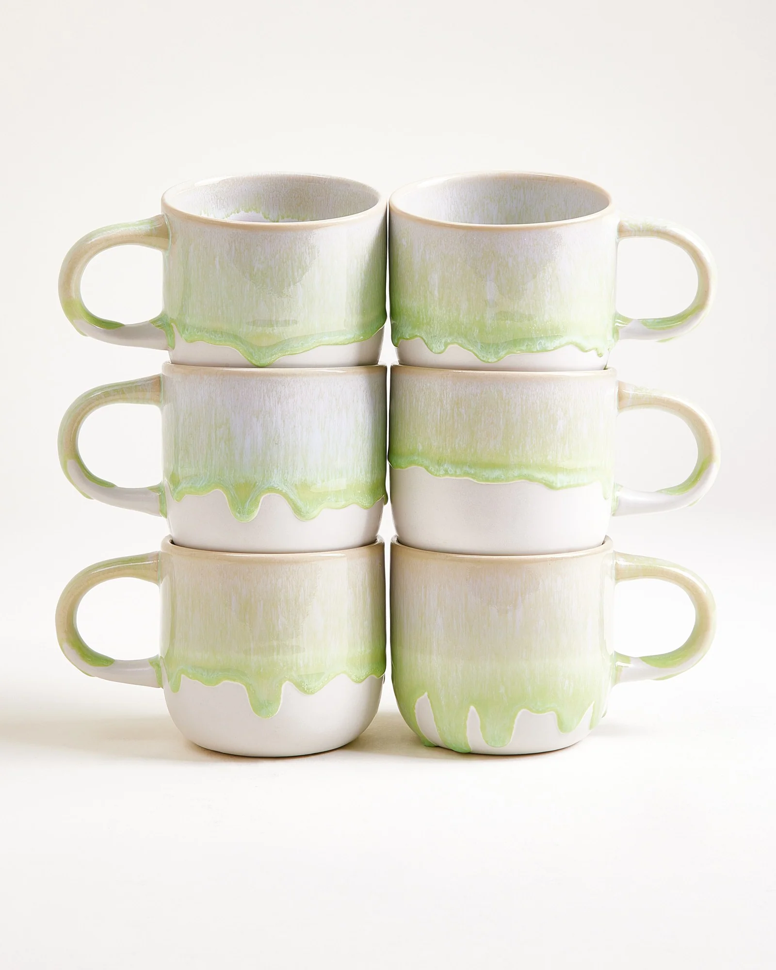 Coimbra Tasse groß pastellgrün 6er-Set