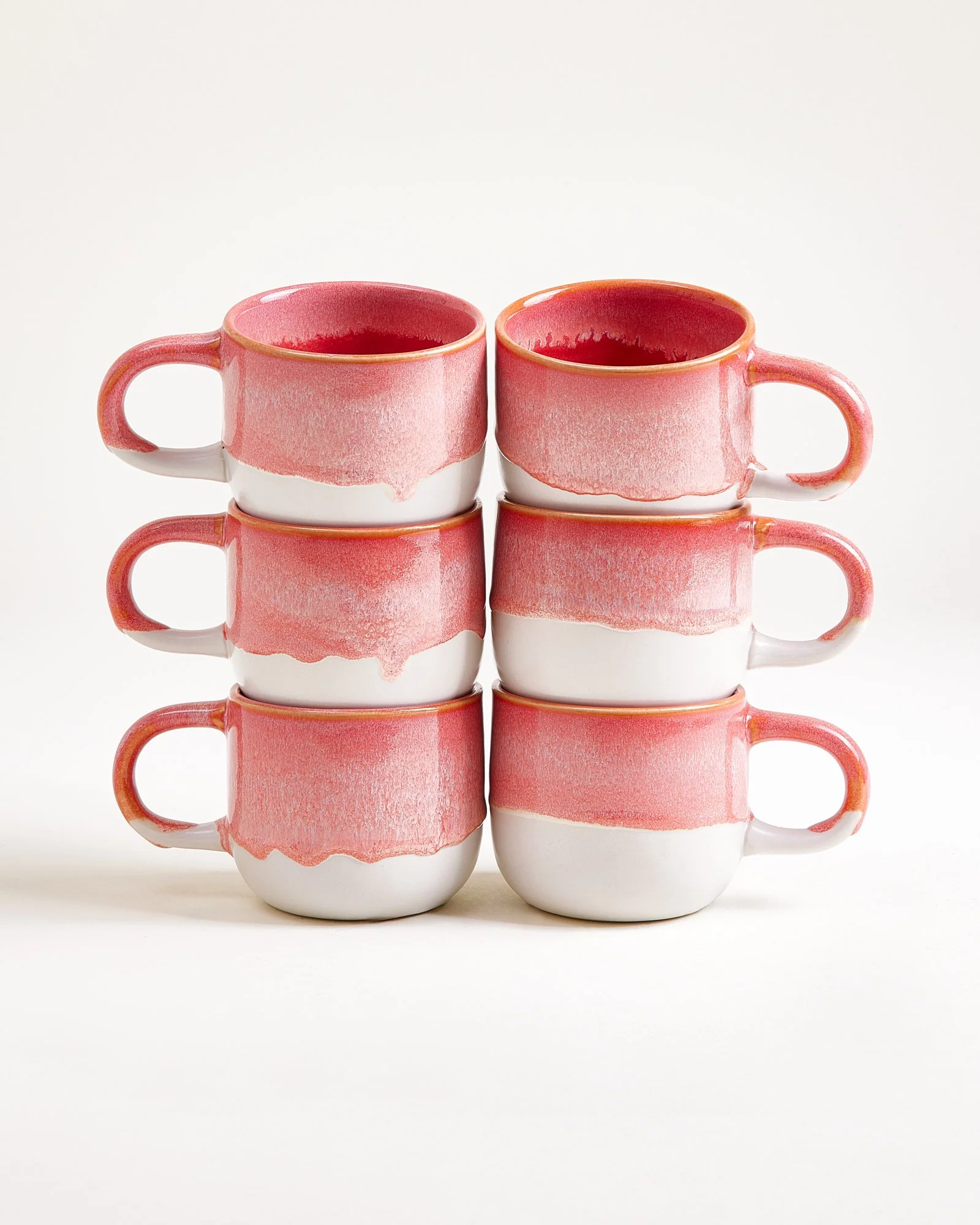 Coimbra Tasse klein pink 6er-Set