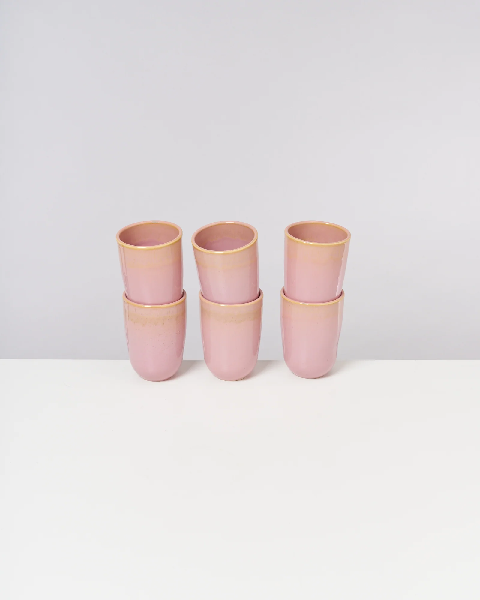 Copa Alto Becher groß gelb rosé - Image 2