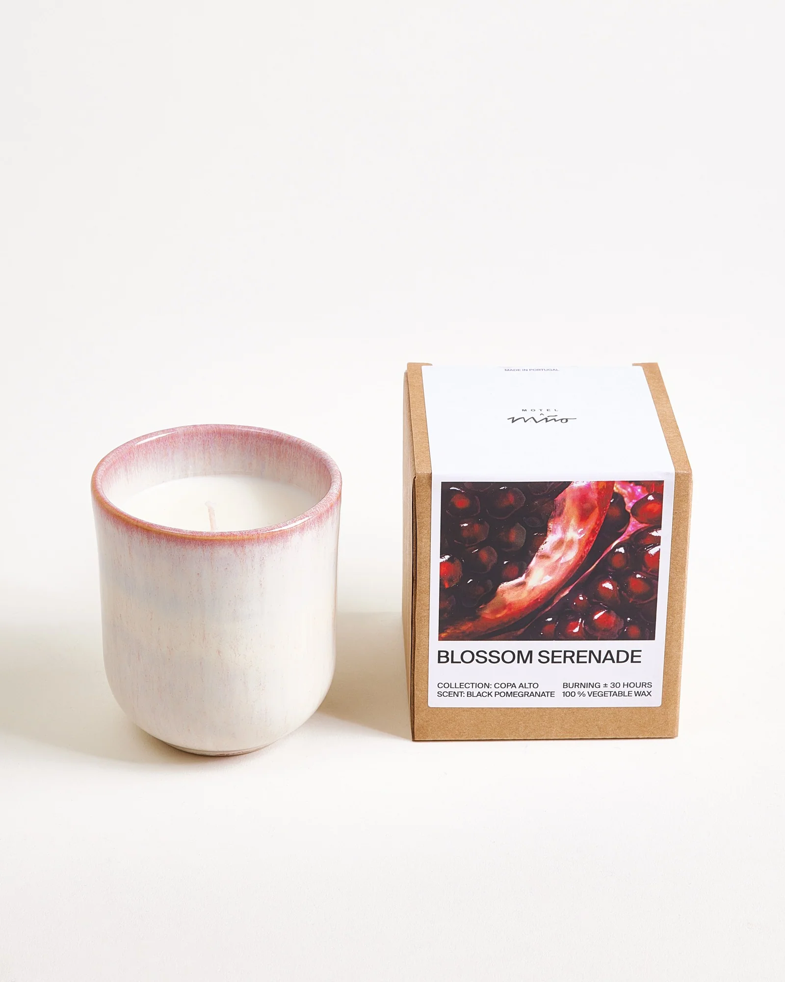 Copa Alto Duftkerze Blossom Serenade rosa