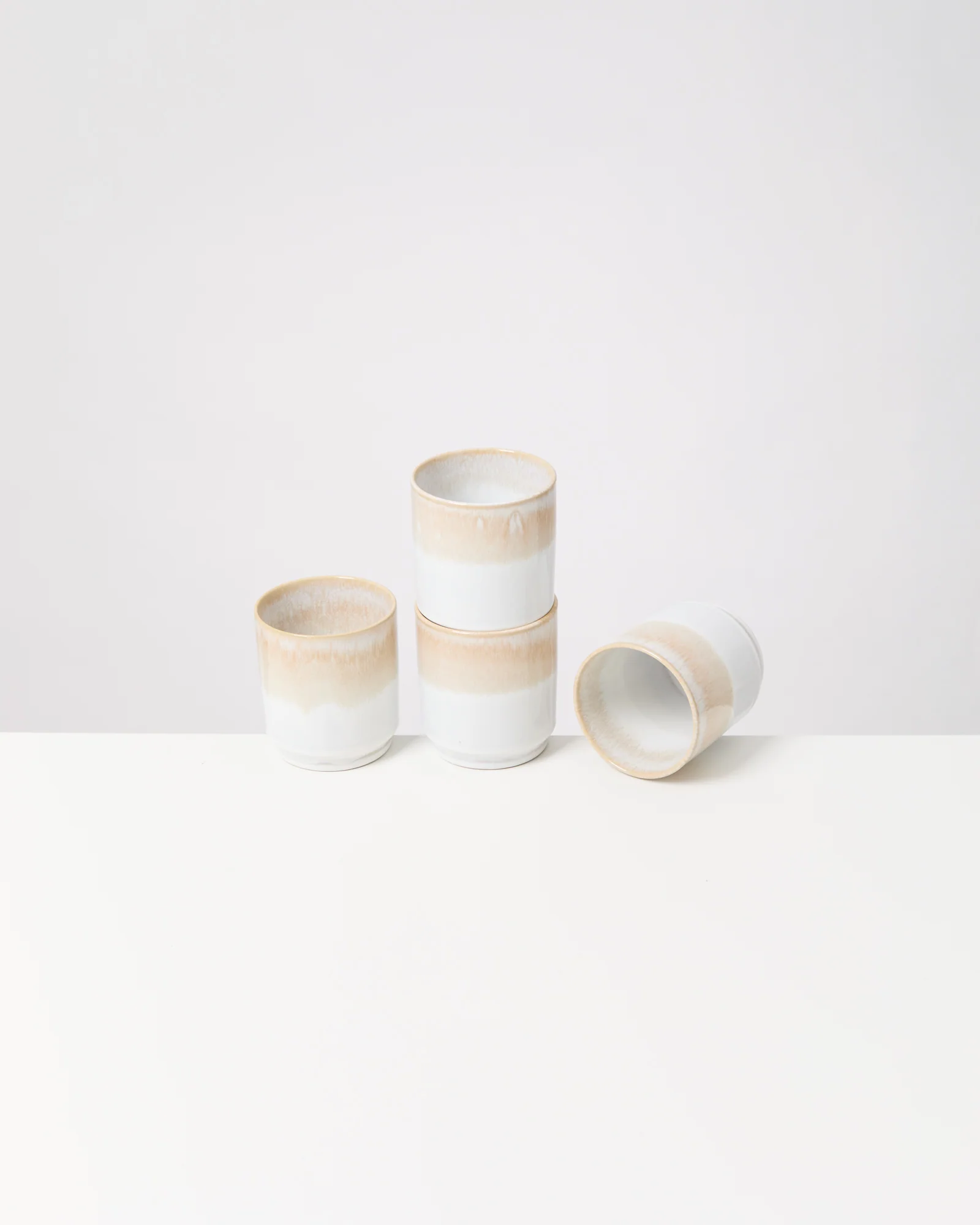 Cordoama Becher groß sand 4er-Set
