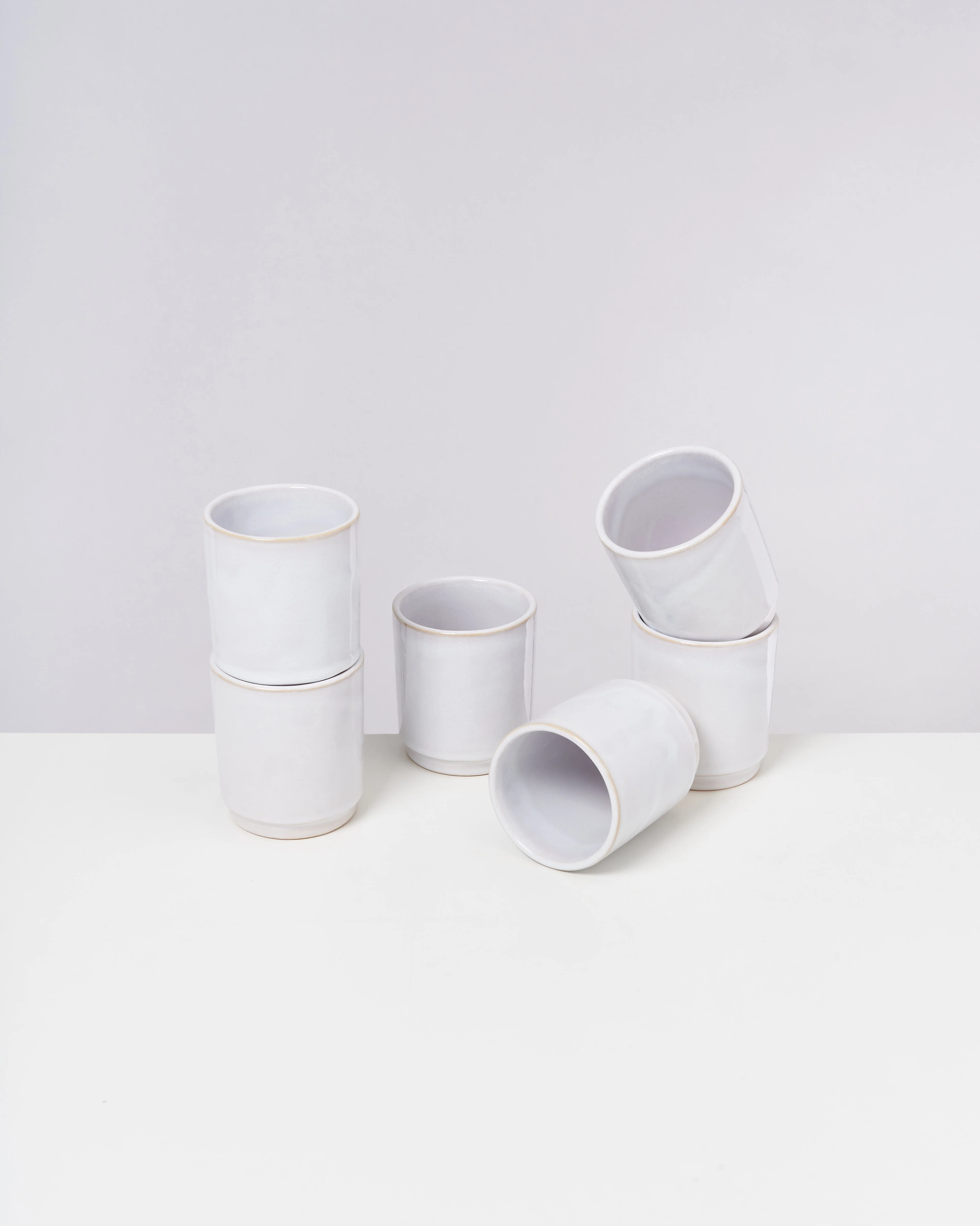 Cordoama Becher groß weiß 6er-Set