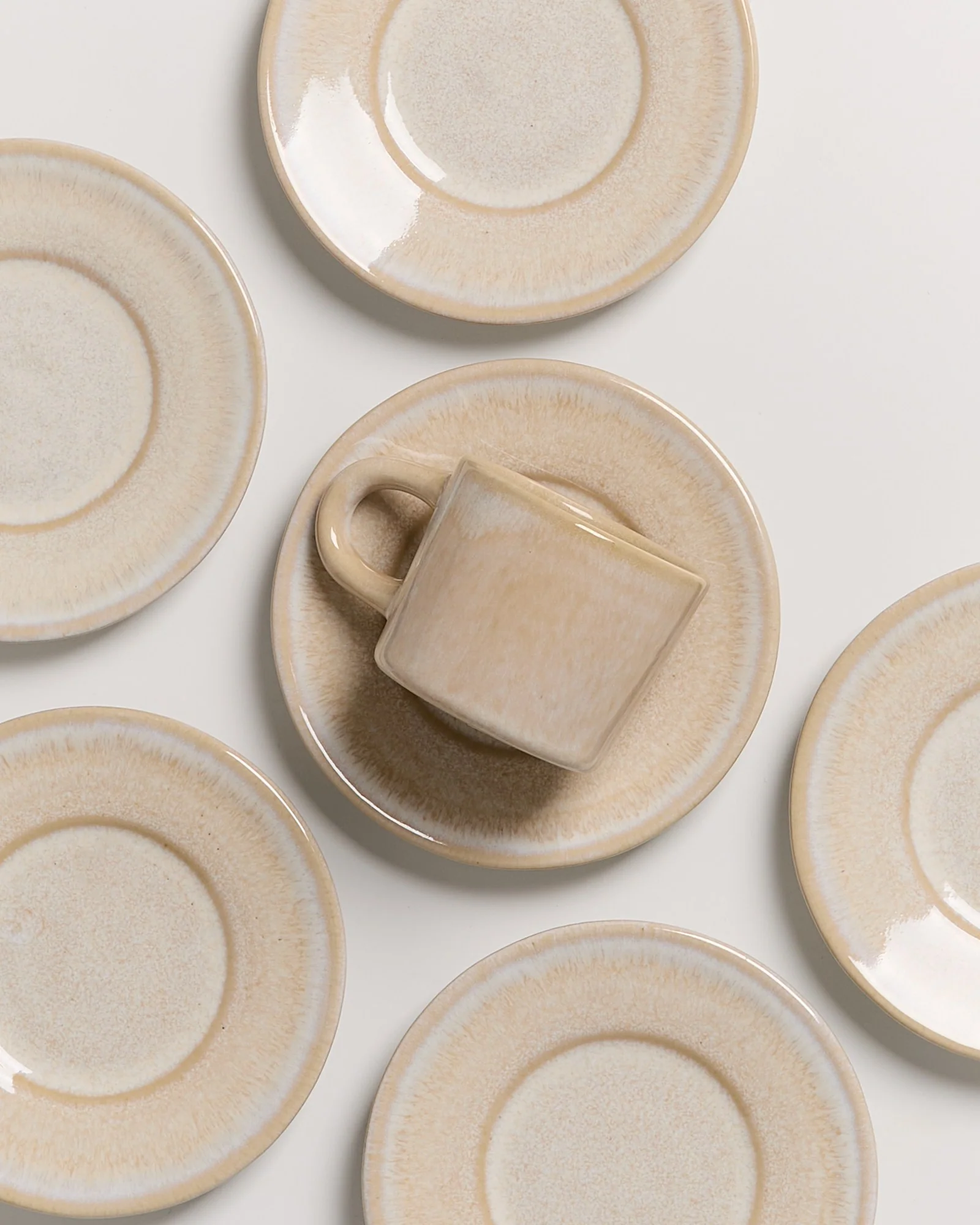 Cordoama Espressotasse classic sand 4er-Set - Image 5
