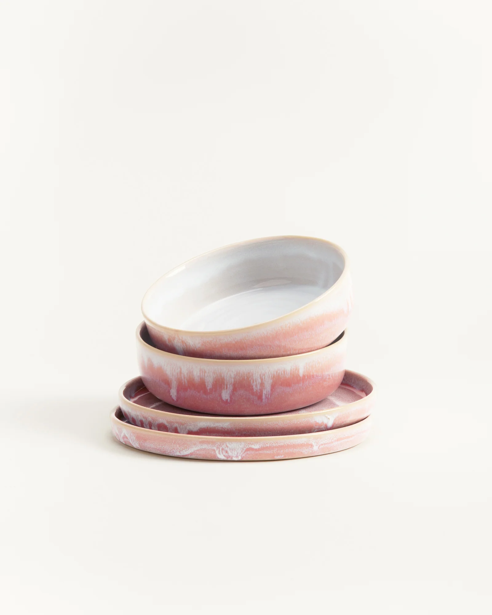 Cordoama Frühstücks-Set rosé 4-teilig