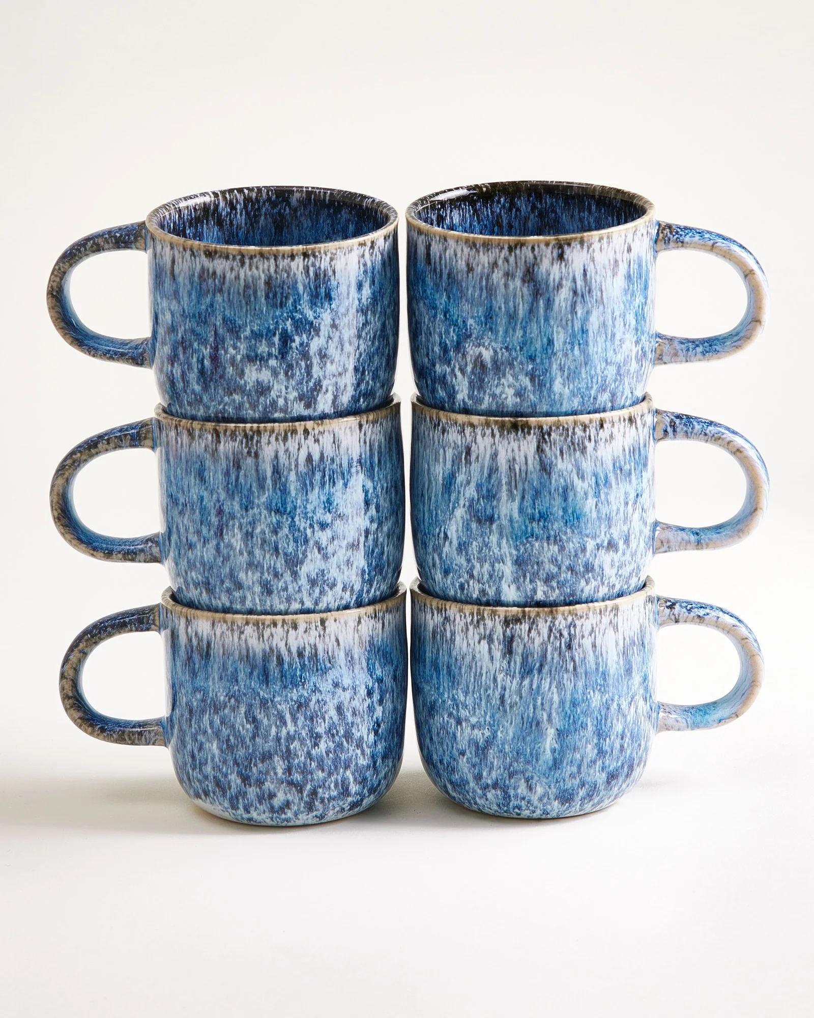 Cordoama Tasse groß blau 6er-Set