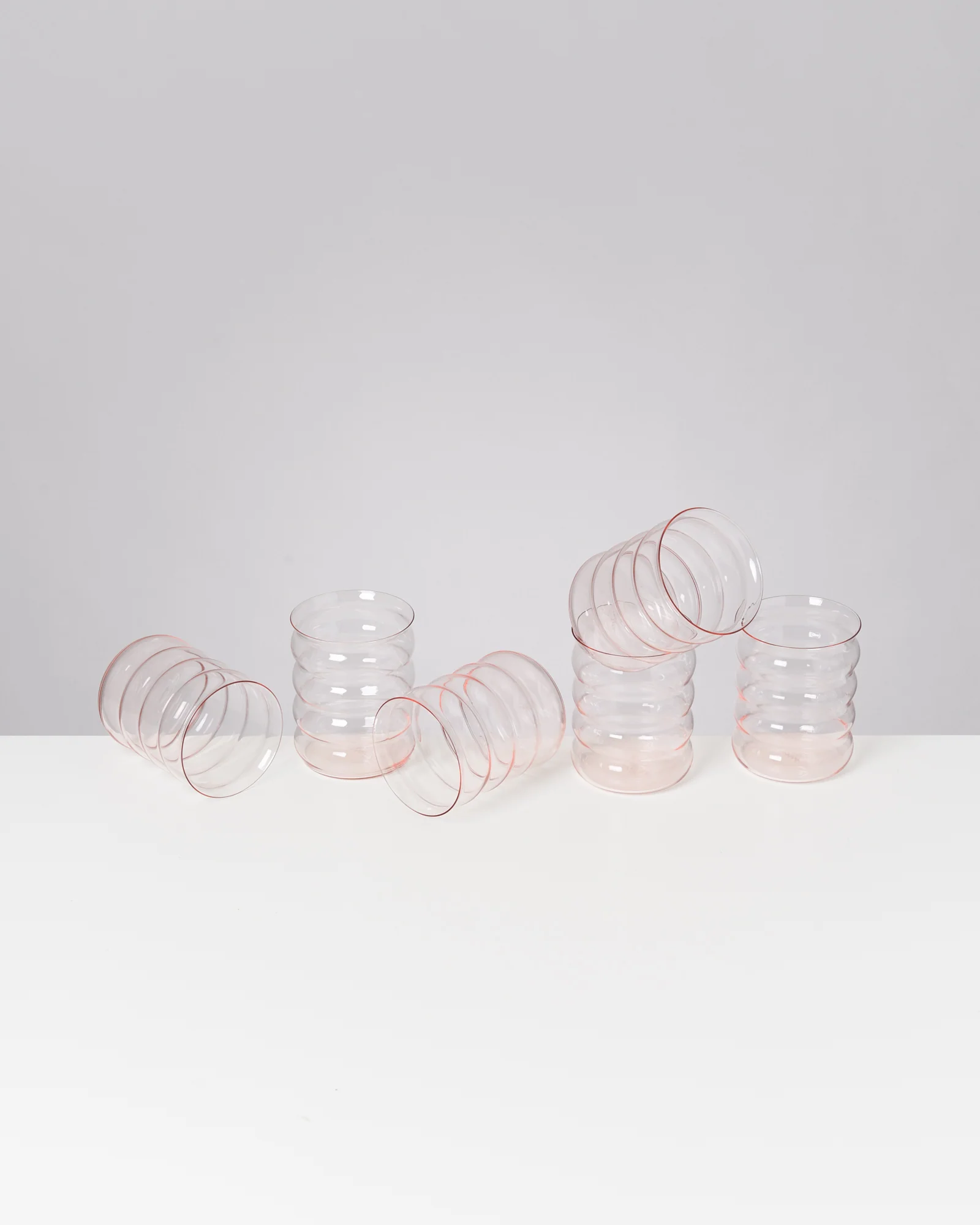 Joia Glas groß bubble rosé 6er-Set