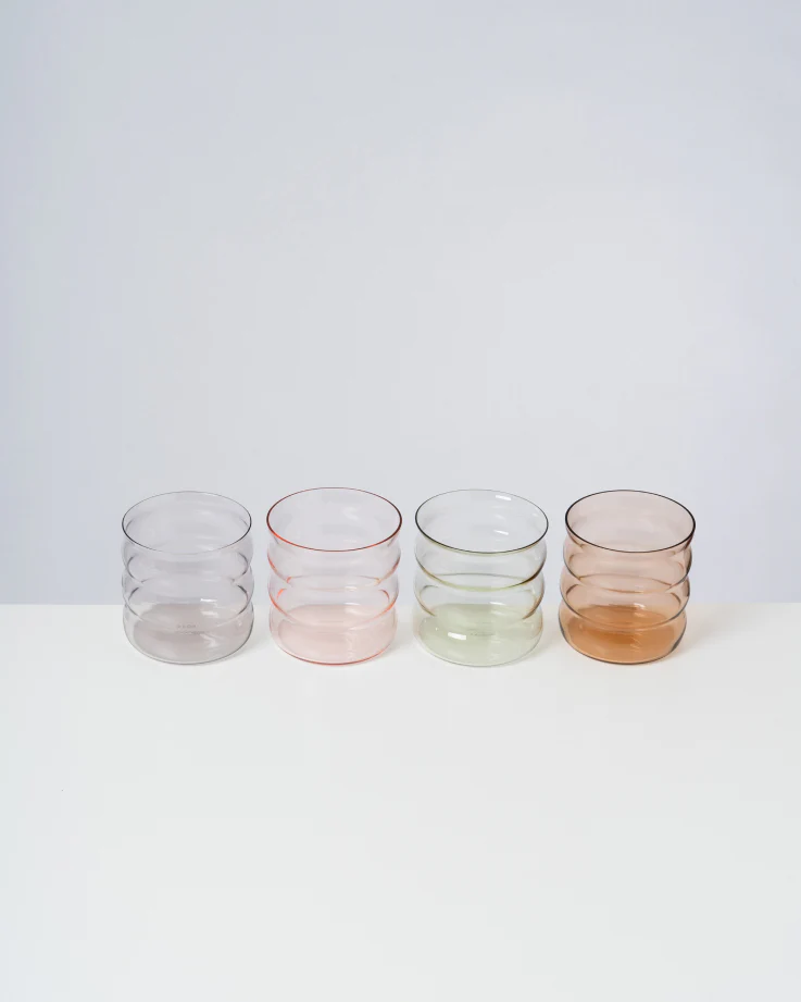 Joia Glas klein bubble rosé - Image 2