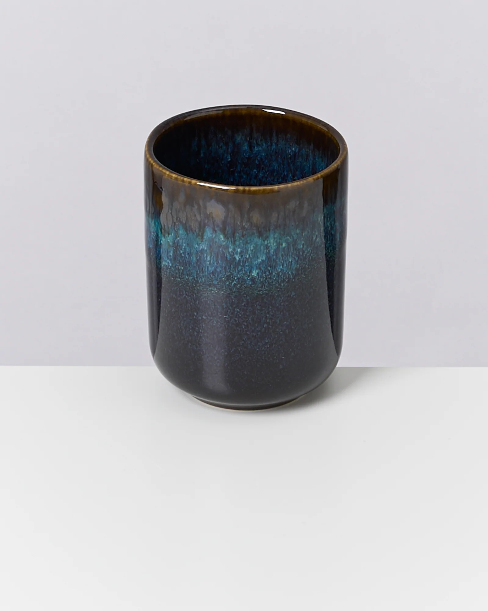 Melides Becher groß oceanblue
