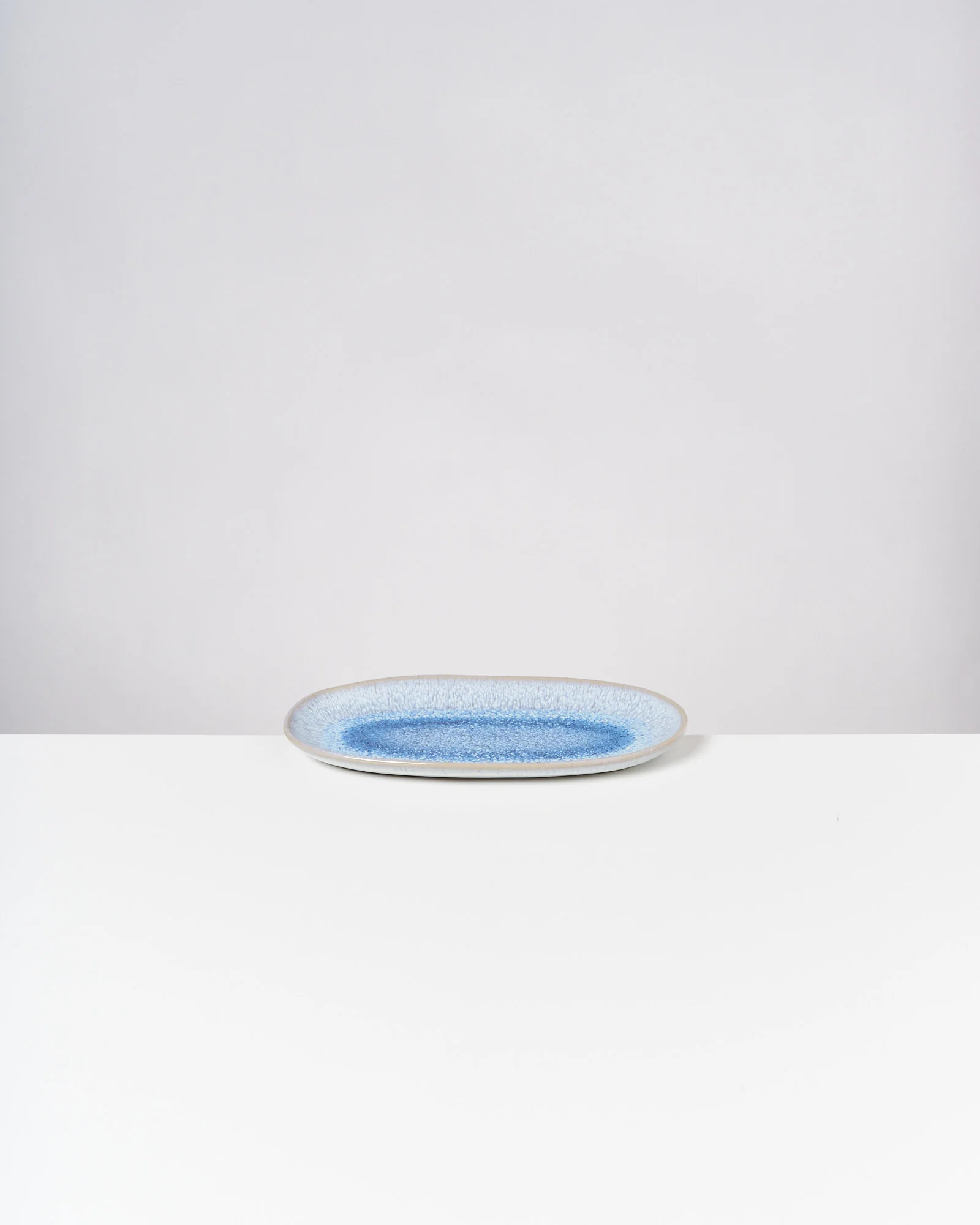 Melides Servierplatte M stoneblue
