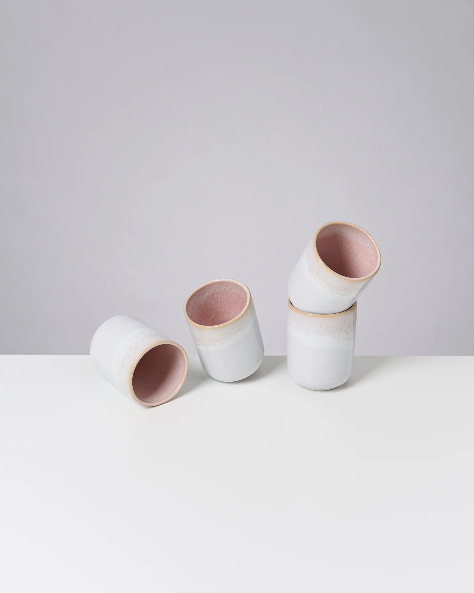 Melides Becher groß rosé 4er-Set