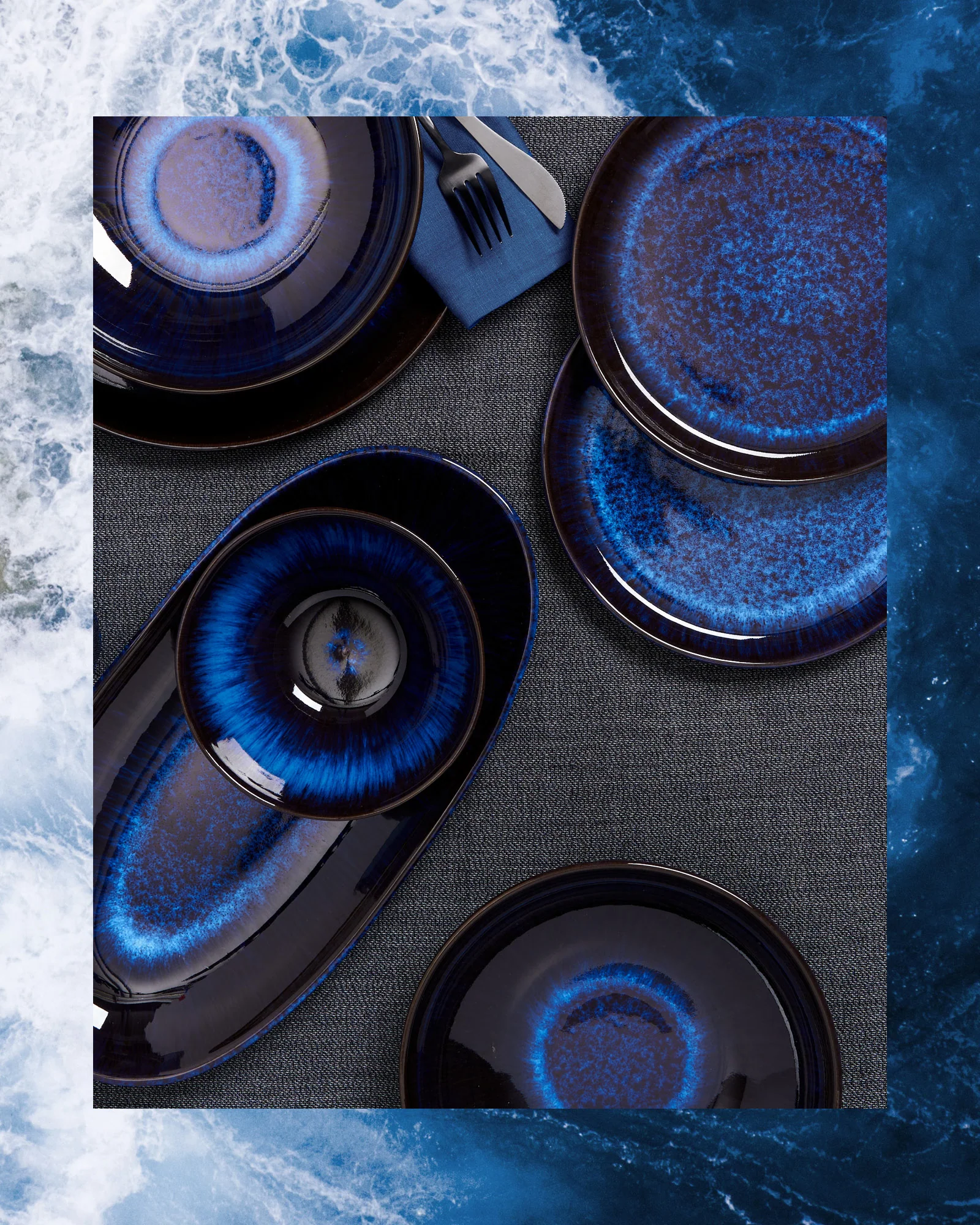 Melides Teller klein deepseablue - Image 2