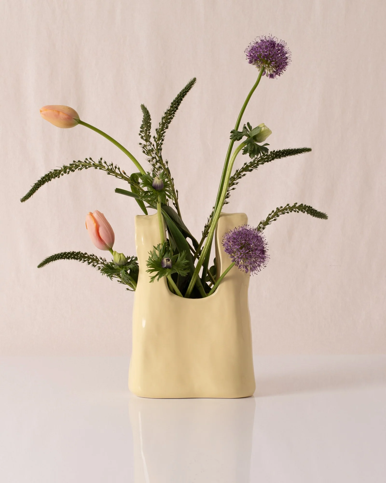 MaM x Another Cotton Lab Vase M gelb - Image 2
