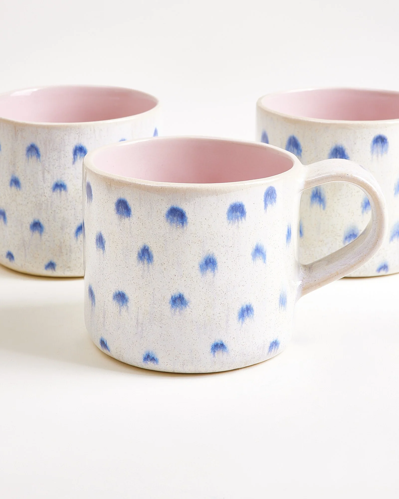 Nódoa Tasse groß gepunktet rosa blau 6er-Set - Image 2