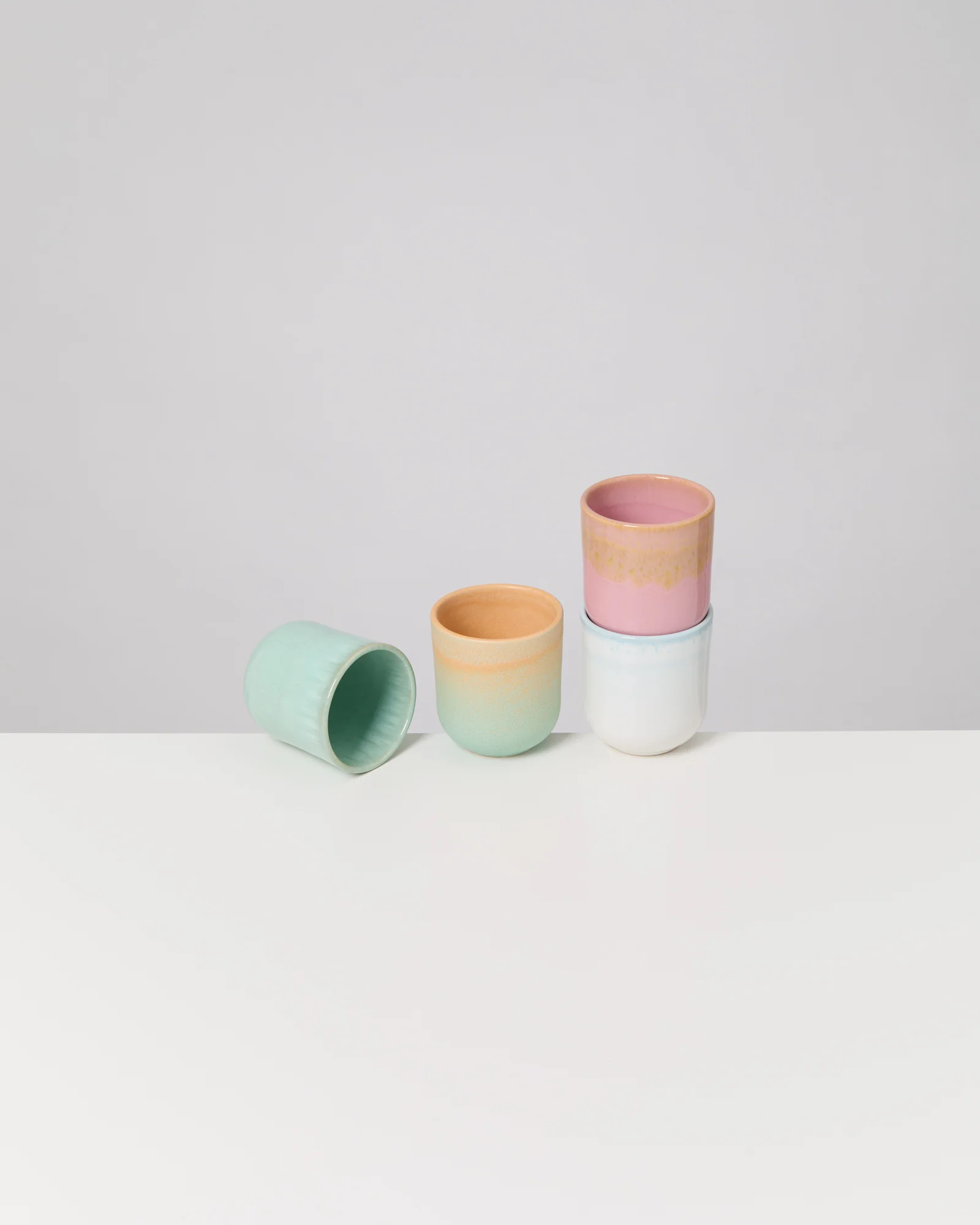 Copa Alto Becher klein Pastel Whsiper mix 4er-Set