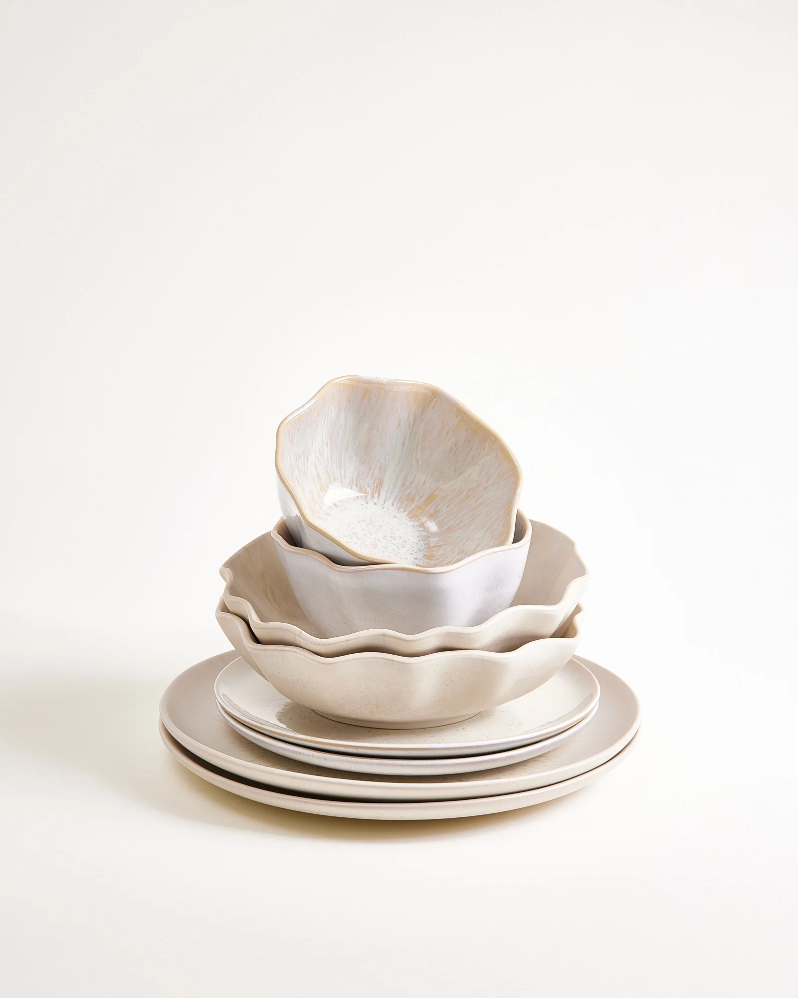Geschirr-Set Sand Dreams sand 8-teilig