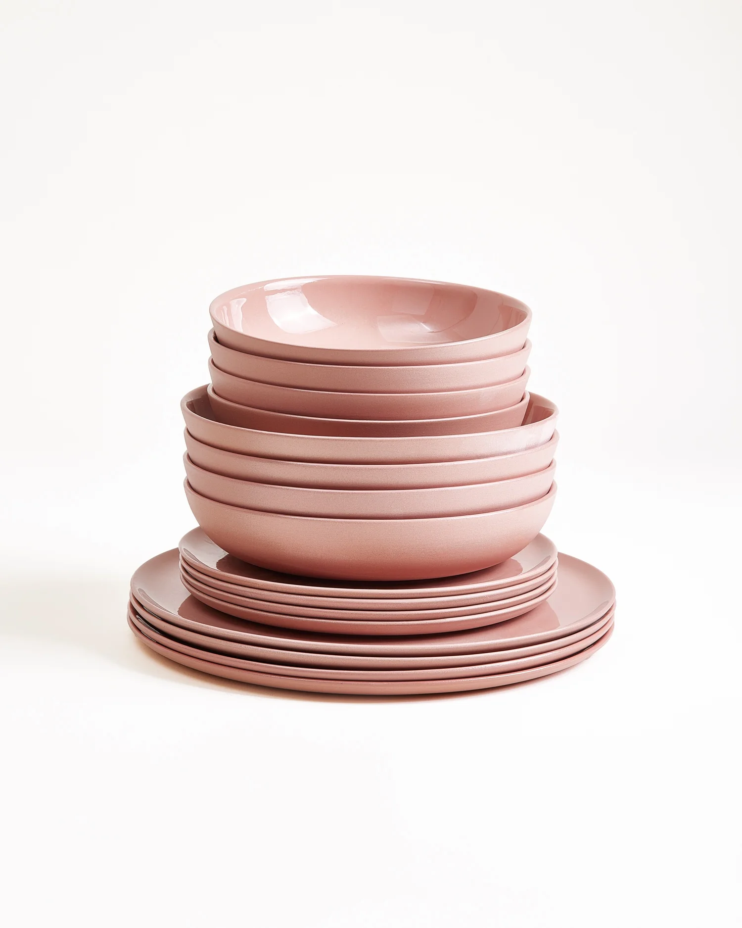 Seda Geschirr-Set rosé 16-teilig