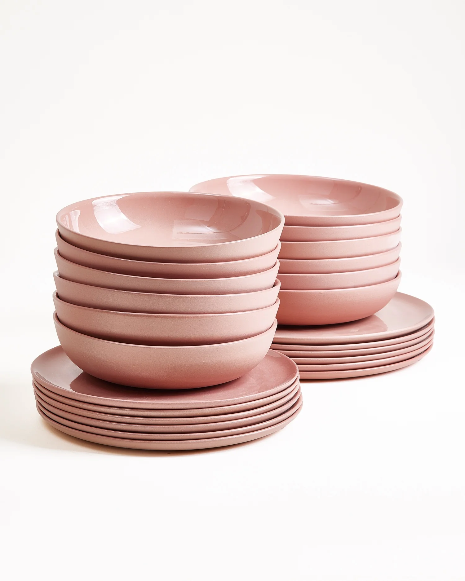 Seda Geschirr-Set rosé 24-teilig