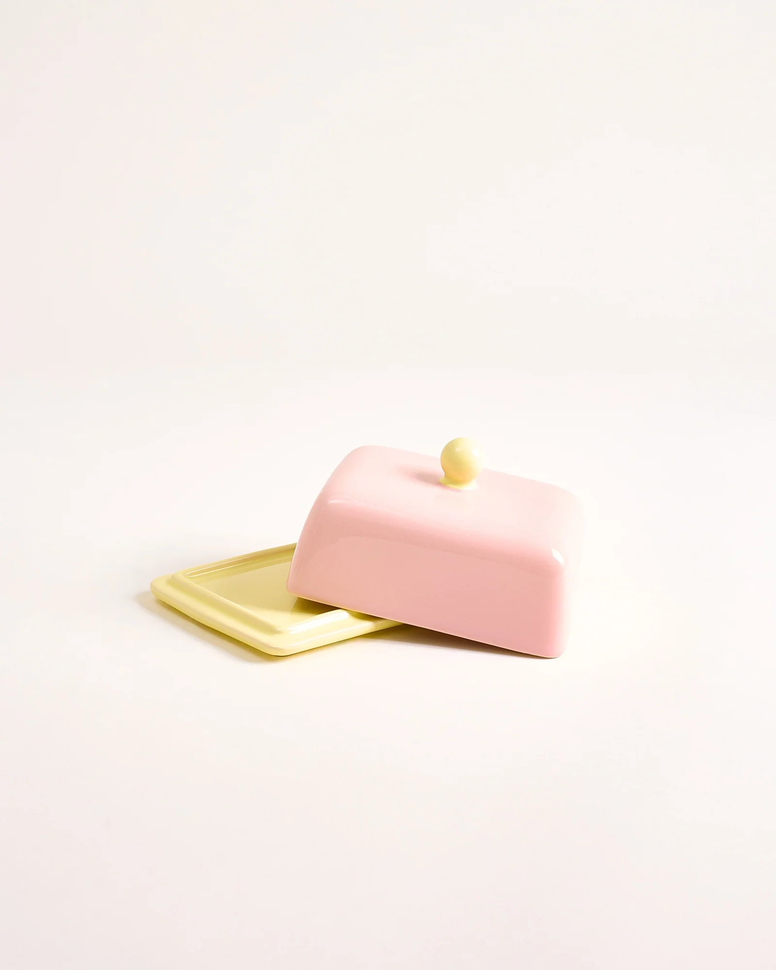 Seia Butterdose rosa gelb - Image 2