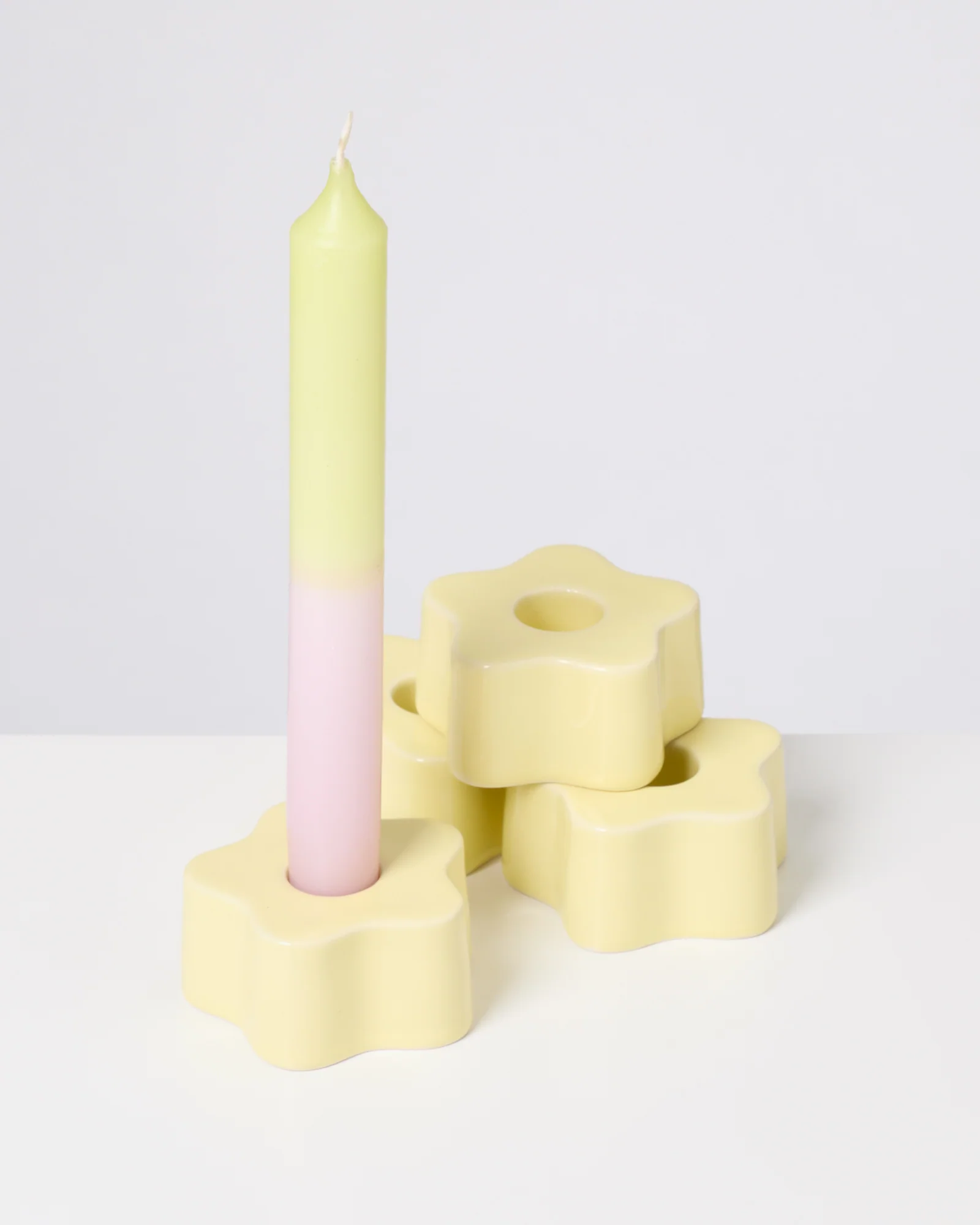 Seia Kerzenhalter flower gelb - Image 2
