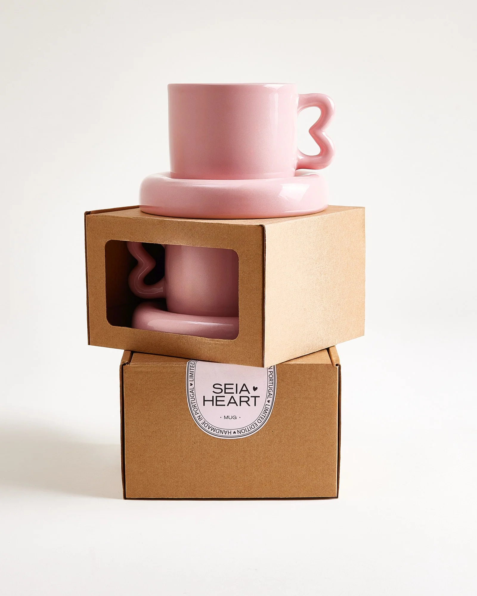 Seia Tasse & Untertasse Herz rosa - Image 3