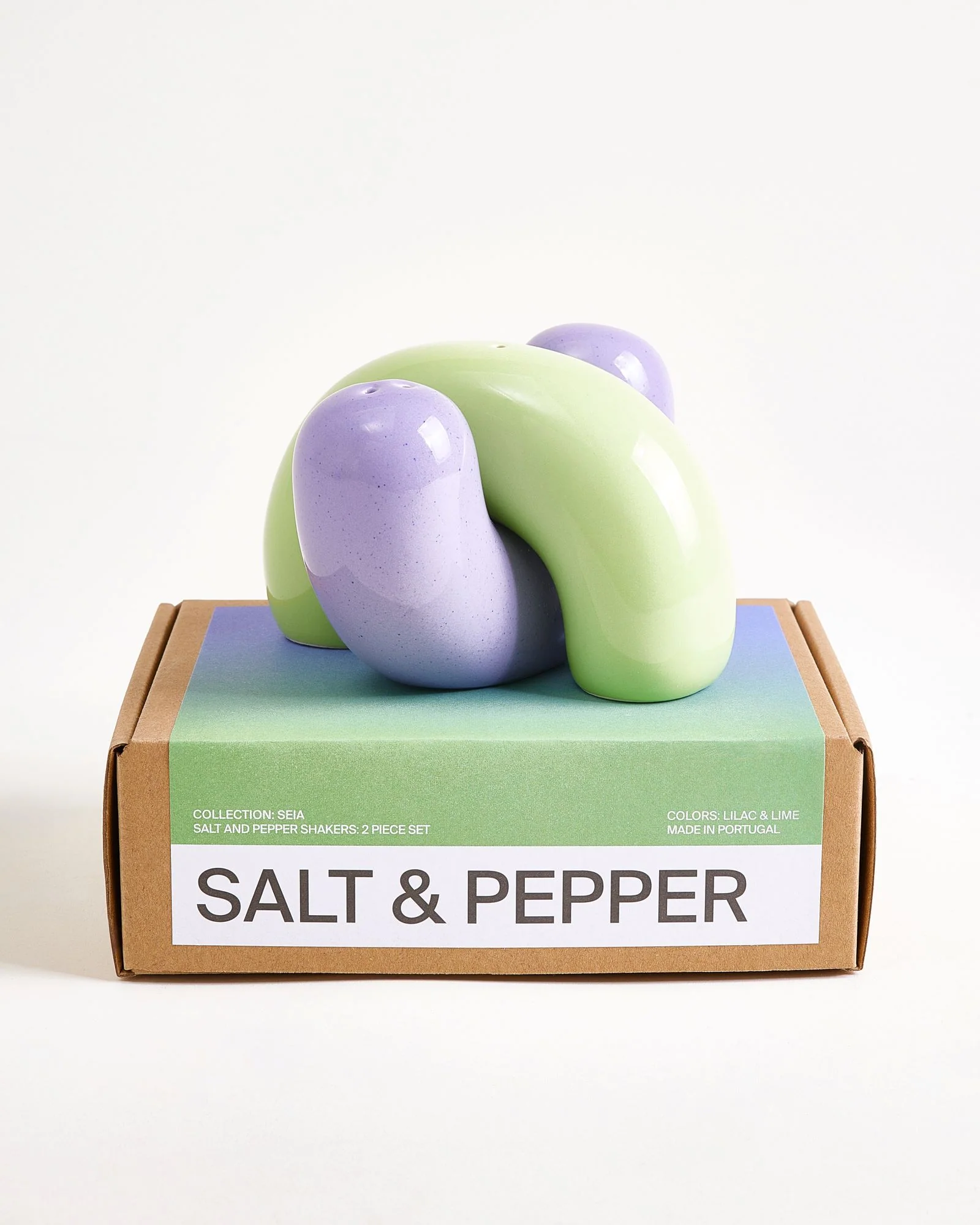 Seia Salz- & Pfefferstreuer lime lila