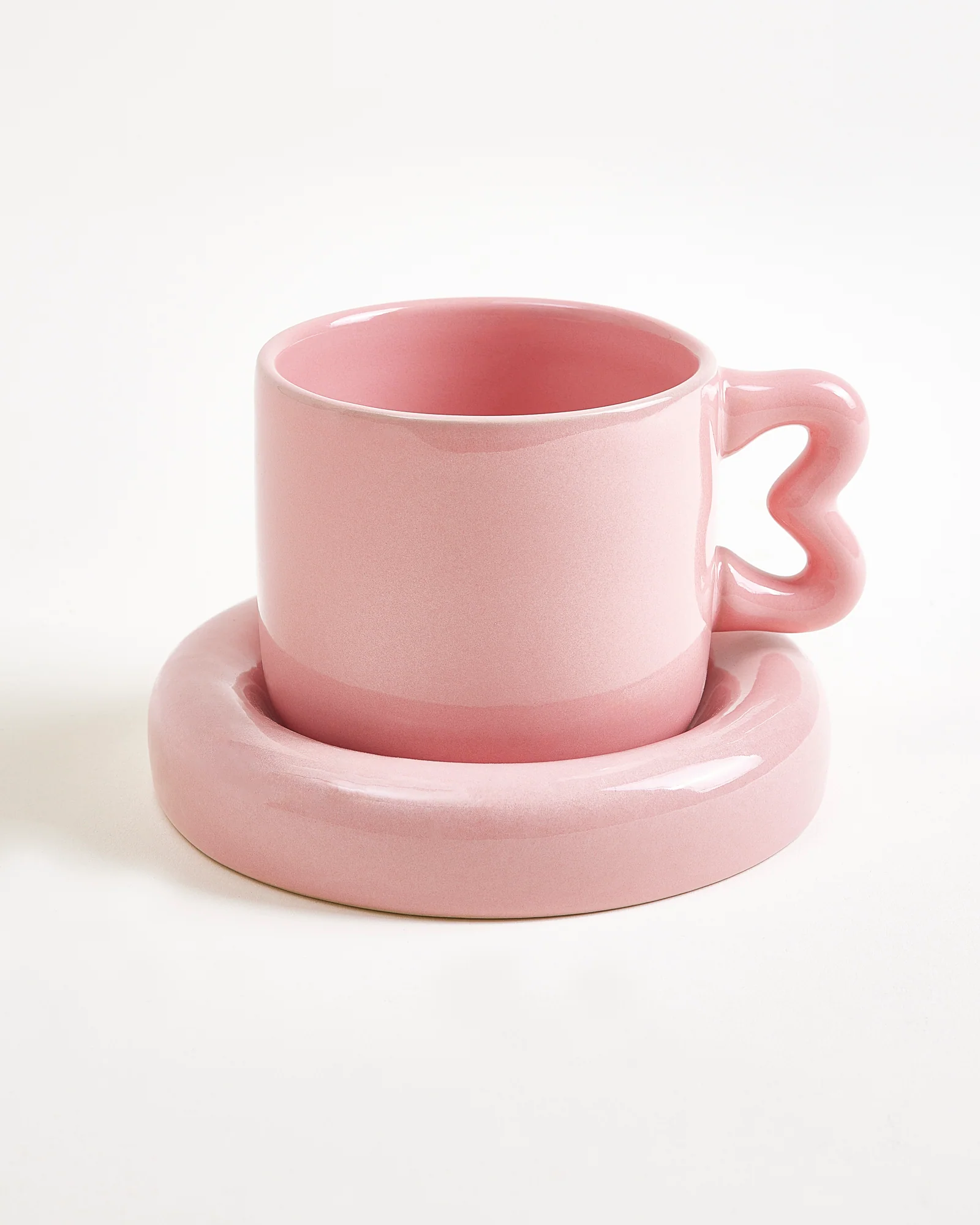 Seia Tasse & Untertasse Herz rosa - Image 4