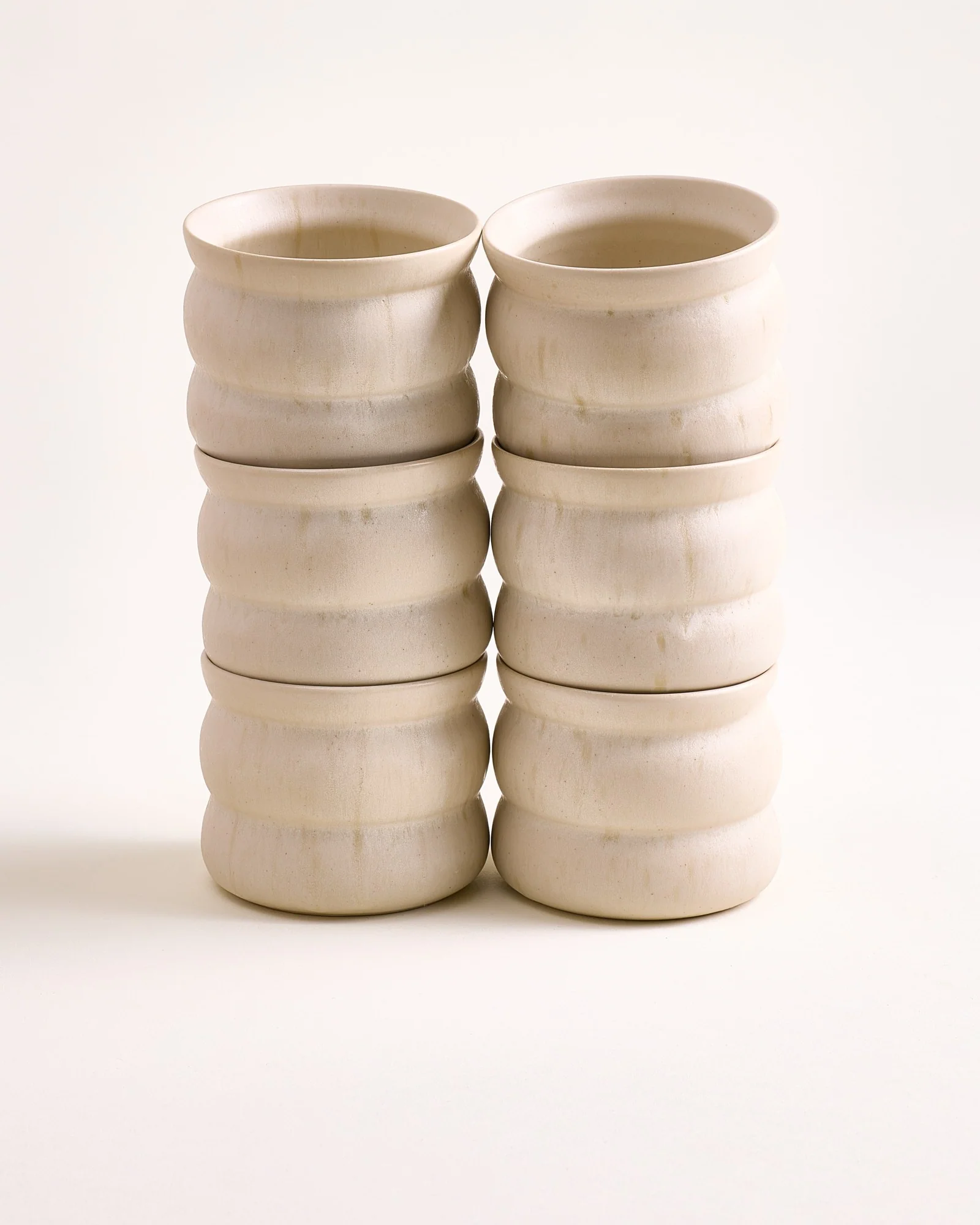 Sintra Becher klein bubble sand 6er-Set