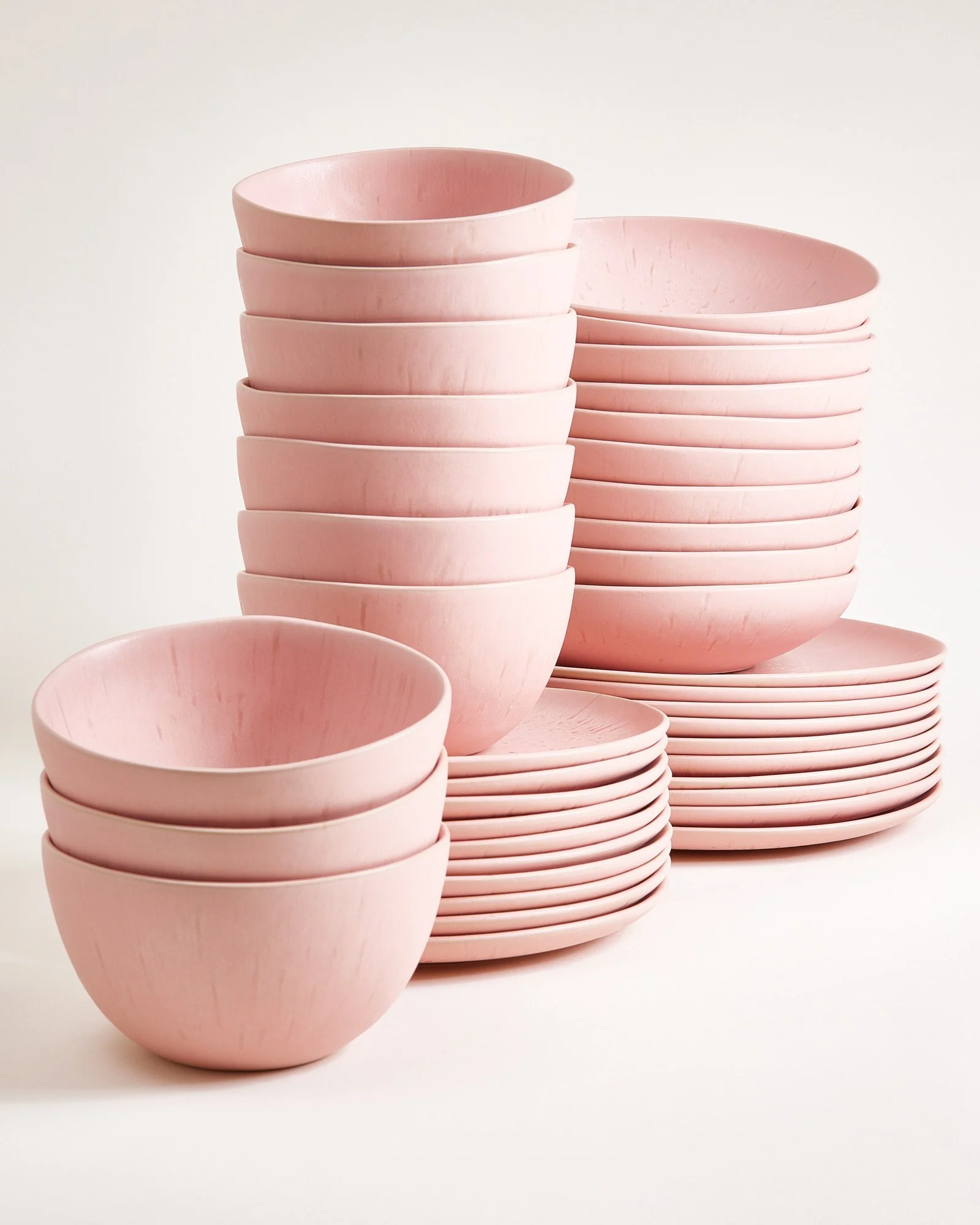 Sintra Geschirr-Set rosé 40-teilig